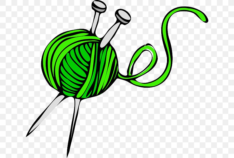 Yarn Wool Knitting Clip Art, PNG, 640x555px, Yarn, Artwork, Black And White, Crochet, Crochet Hook Download Free
