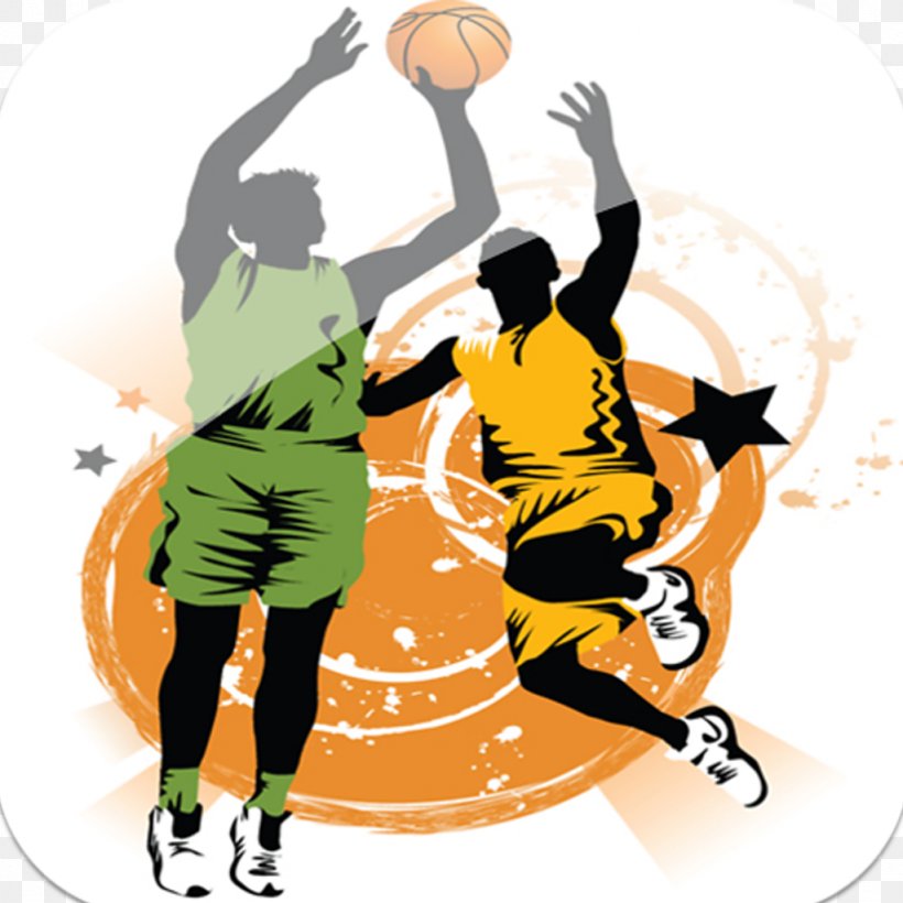 Basketball Slam Dunk Clip Art, PNG, 1024x1024px, Basketball, Backboard, Ball, Canestro, Human Behavior Download Free
