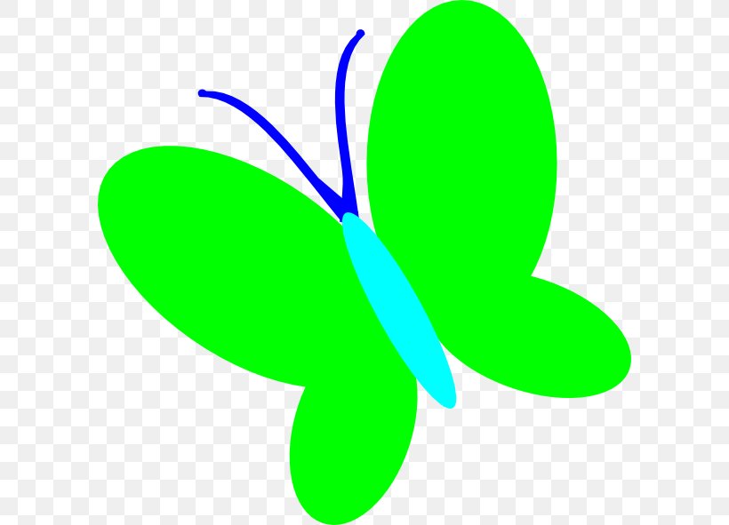 Butterfly Green Clip Art, PNG, 600x591px, Butterfly, Art, Artwork, Color, Grass Download Free