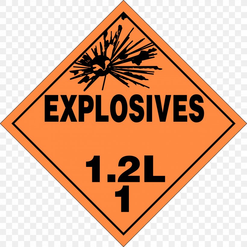 Dangerous Goods Explosive Material Explosion Combustibility And Flammability, PNG, 4582x4582px, Dangerous Goods, Adr, Area, Brand, Chemical Substance Download Free