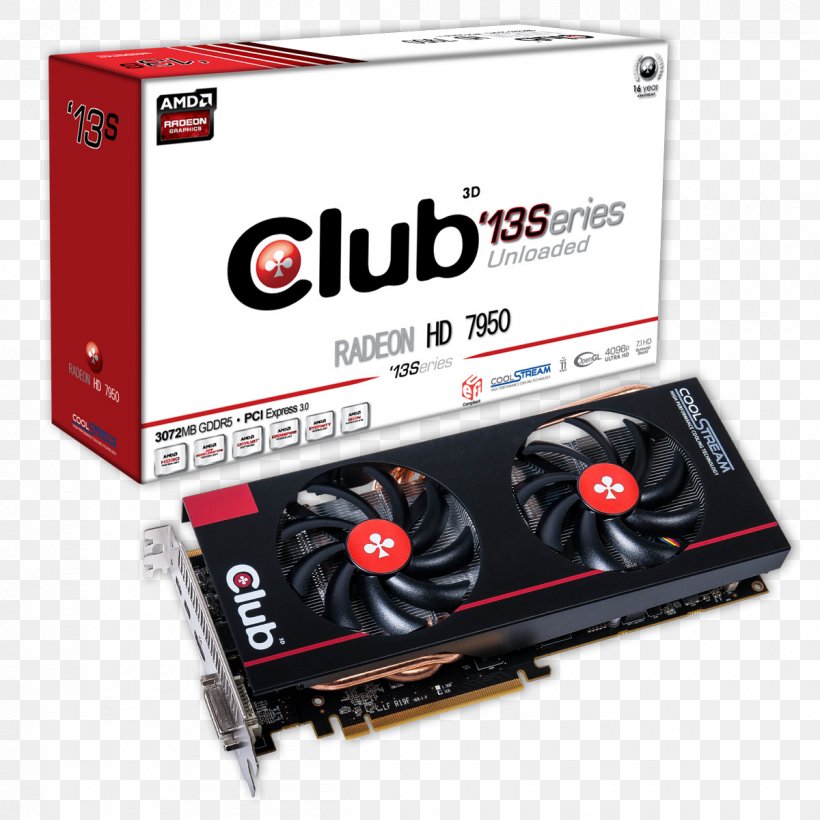 Graphics Cards & Video Adapters Club 3D Radeon GDDR5 SDRAM Graphics Processing Unit, PNG, 1200x1200px, Graphics Cards Video Adapters, Advanced Micro Devices, Arctic, Ati Technologies, Club 3d Download Free