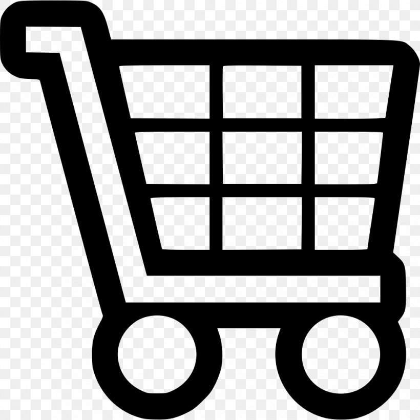 Shopping Cart Shopping Bags & Trolleys Grocery Store, PNG, 980x980px, Shopping Cart, Area, Bag, Black, Black And White Download Free