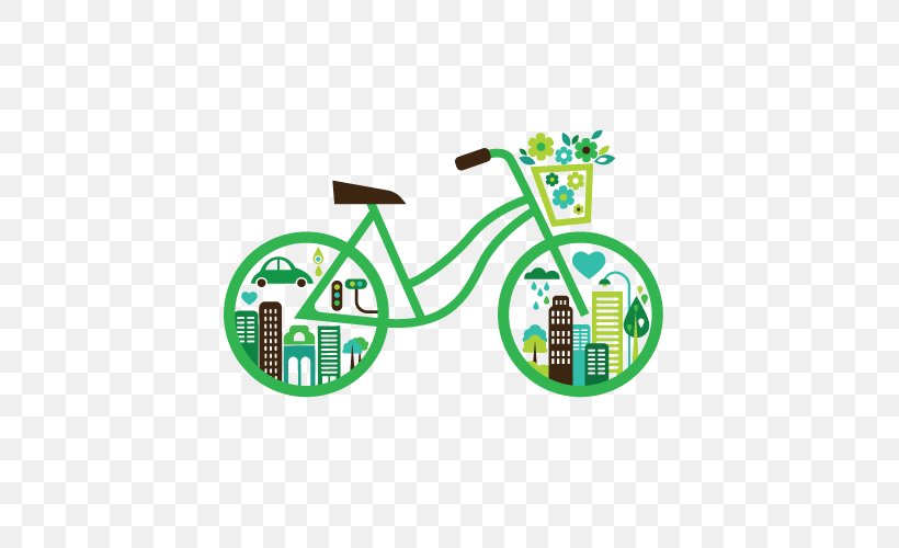 Bicycle-friendly Cycling Illustration, PNG, 500x500px, Bicycle, Area, Bicycle Helmet, Bicyclefriendly, Brand Download Free