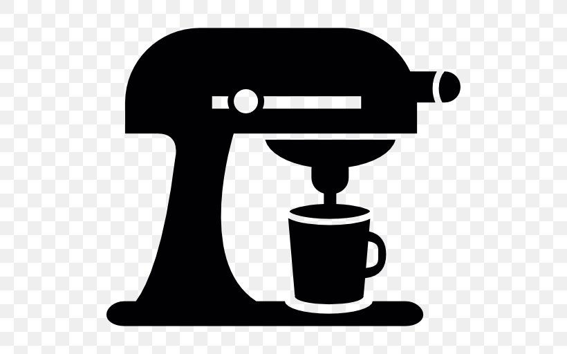 Coffee Clip Art, PNG, 512x512px, Coffee, Artwork, Black And White, Coffeemaker, Cup Download Free