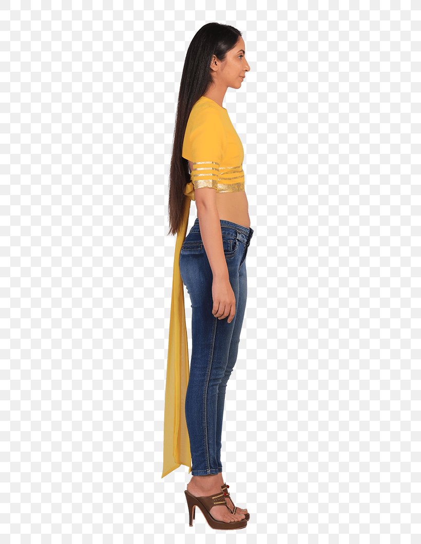 Jeans Waist Leggings Costume Shoulder, PNG, 640x1060px, Jeans, Abdomen, Clothing, Cobalt Blue, Costume Download Free