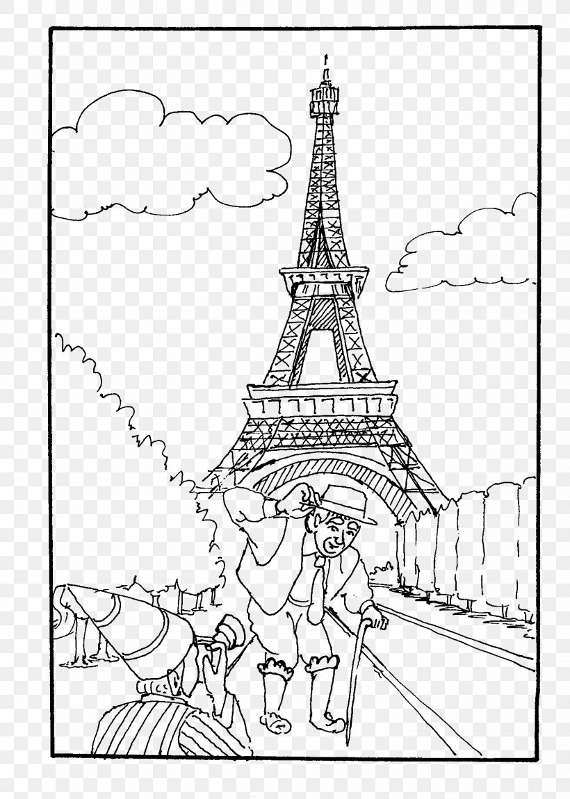 Eiffel Tower Drawing, PNG, 1413x1983px, Eiffel Tower, Arch, Architecture, Artist, Blackandwhite Download Free