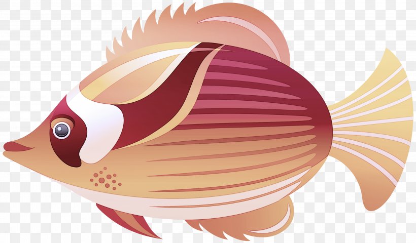 Fish Fish Cartoon Anemone Fish Pomacentridae, PNG, 3000x1757px, Fish, Anemone Fish, Butterflyfish, Cartoon, Coral Reef Fish Download Free