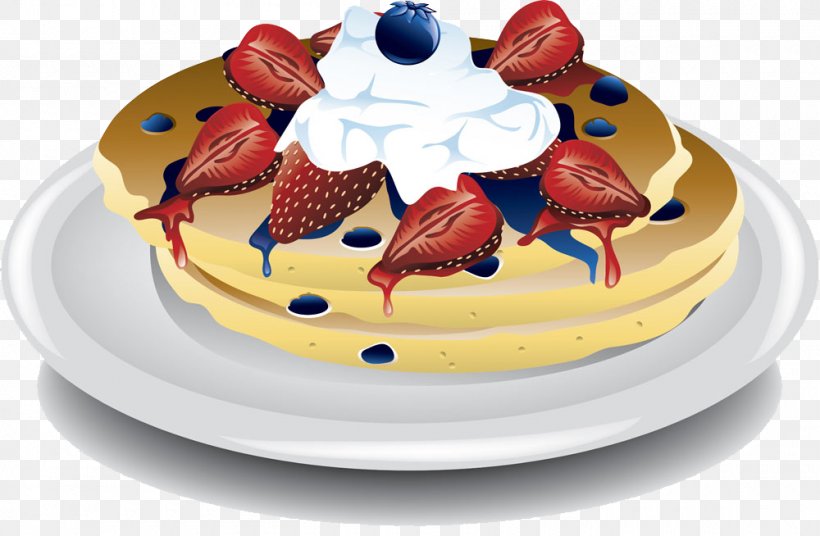 Pancake Breakfast Crxeape Clip Art, PNG, 1000x654px, Pancake, Banana, Blueberry, Breakfast, Cake Download Free