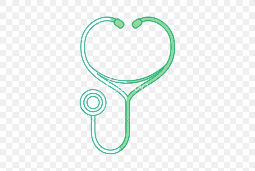 Stethoscope Medicine Cardiology, PNG, 550x550px, Stethoscope, Body Jewelry, Cardiology, Fashion Accessory, Green Download Free