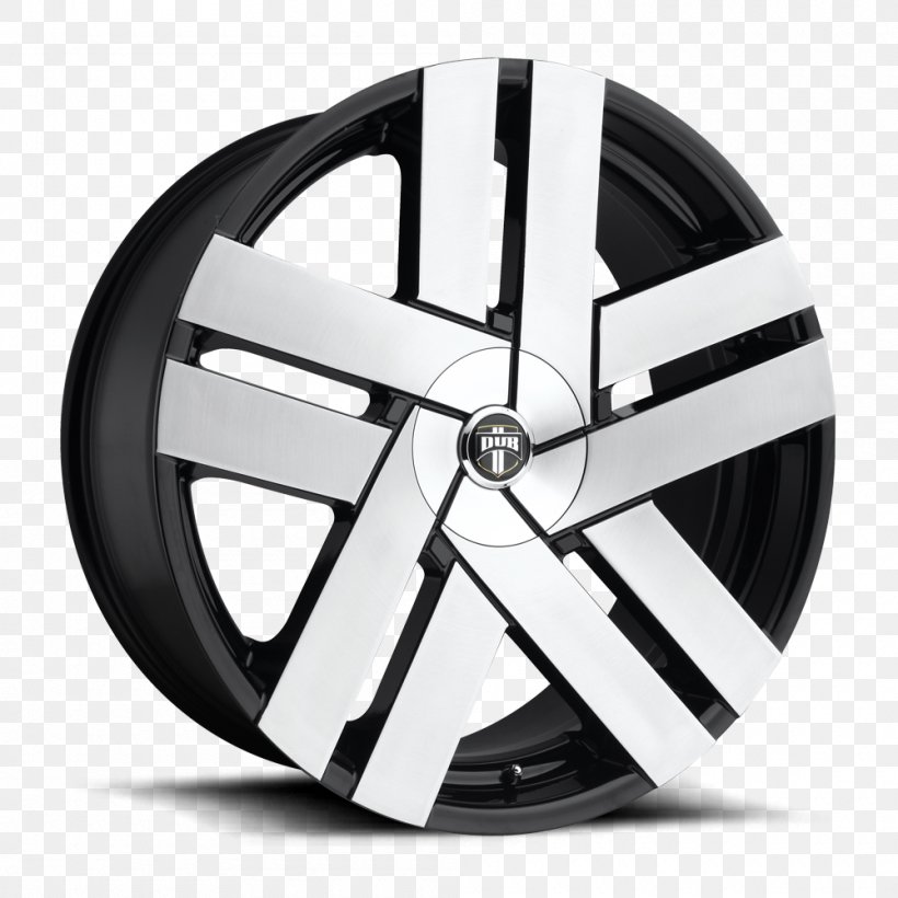 Alloy Wheel Car Tire Rim, PNG, 1000x1000px, Alloy Wheel, Auto Part, Automotive Tire, Automotive Wheel System, Black And White Download Free