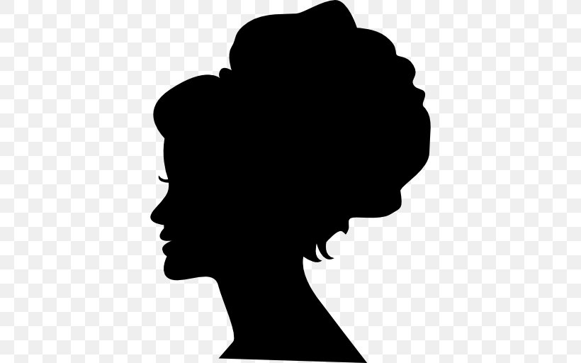 Attitudes Uptown Woman Silhouette Female, PNG, 512x512px, Attitudes Uptown, Beauty Parlour, Black And White, Female, Forehead Download Free