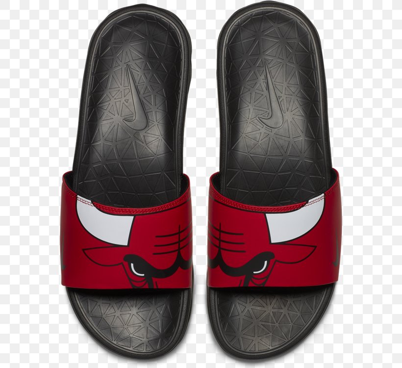 Chicago Bulls Nike Men's Benassi Solarsoft Slide NBA, PNG, 750x750px, Chicago Bulls, Flipflops, Footwear, Miami Heat, Nba Download Free