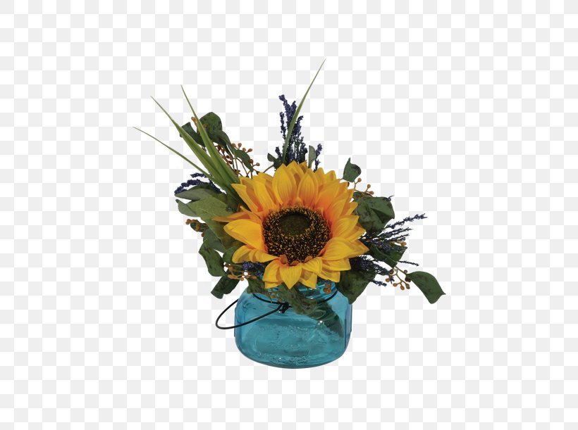 Common Sunflower Cut Flowers Vase Floral Design Artificial Flower, PNG, 500x611px, Common Sunflower, Artificial Flower, Cemetery, Centrepiece, Cut Flowers Download Free
