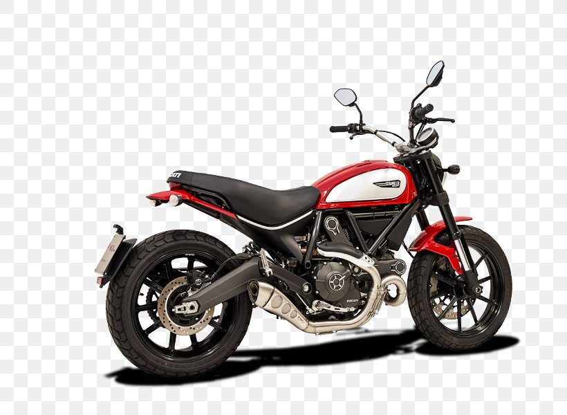 Ducati Scrambler 800 Exhaust System Motorcycle, PNG, 800x600px, Ducati Scrambler, Automotive Design, Automotive Exhaust, Car, Cruiser Download Free
