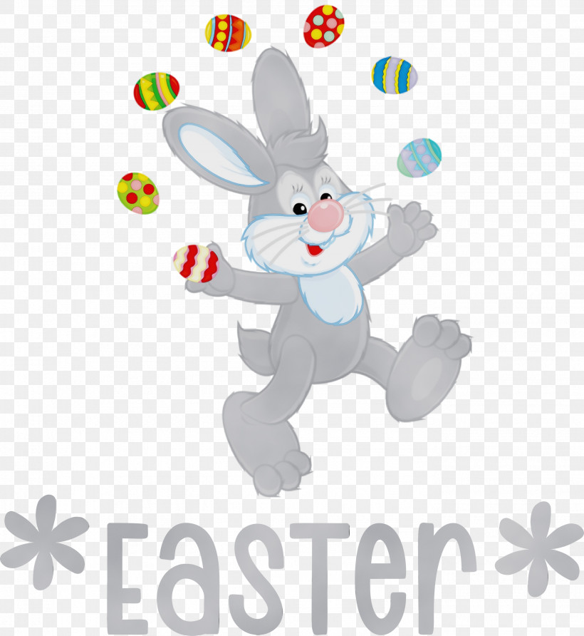Royalty-free Hare Cartoon Pop Art Creativity, PNG, 2757x3000px, Easter Bunny, Cartoon, Creativity, Easter Day, Hare Download Free