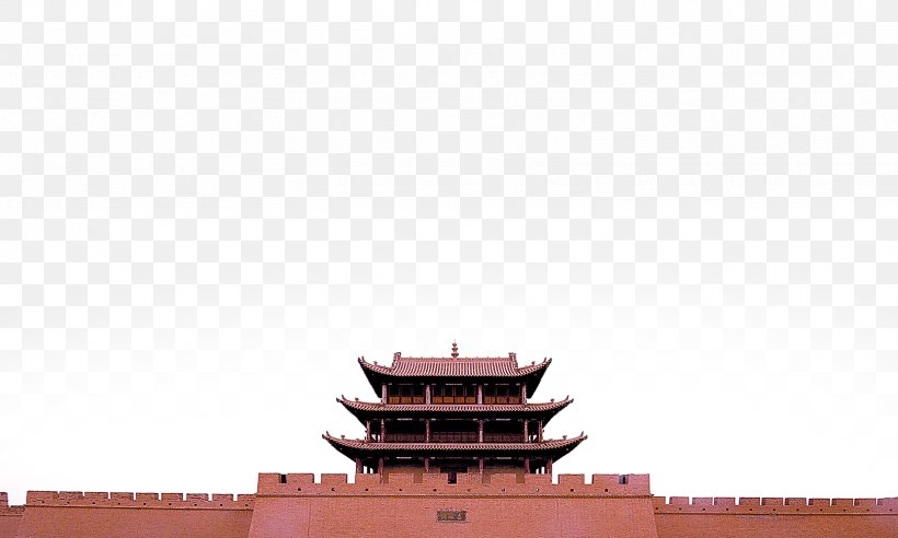 Great Wall Of China Forbidden City Jiayu Pass Dunhuang Jiayuguan City, PNG, 1615x970px, Great Wall Of China, Architecture, Building, Cartoon, Chinese Architecture Download Free