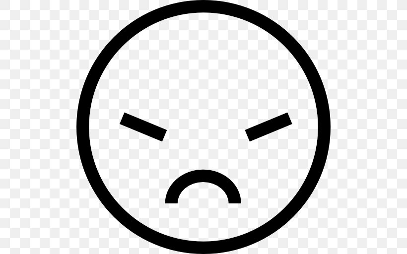 Smiley Emoticon Frown Clip Art, PNG, 512x512px, Smiley, Black And White, Crying, Drawing, Emoticon Download Free