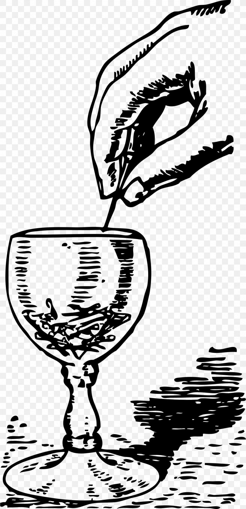 Glass Clip Art, PNG, 1162x2400px, Glass, Art, Black And White, Calligraphy, Cocktail Glass Download Free