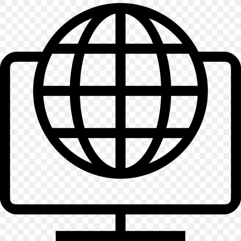 Globe World, PNG, 1024x1024px, Globe, Area, Black And White, Map, Symbol Download Free