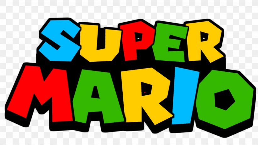 Super Mario Bros. Logo Video Game New Super Mario Bros, PNG, 1024x576px, Mario Bros, Area, Artwork, Brand, Clothing Download Free