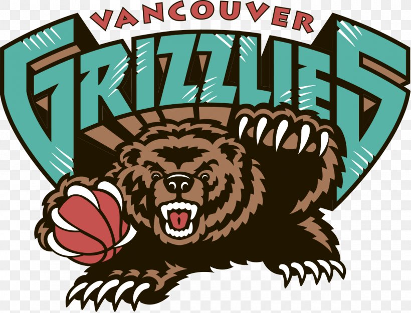 Vancouver Grizzlies Memphis Grizzlies NBA Logo, PNG, 1200x916px, Vancouver Grizzlies, Basketball, Bear, Carnivoran, Decal Download Free