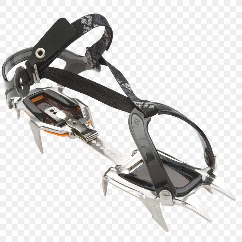 Crampons Black Diamond Equipment Ice Axe Mountaineering Mountain Gear, PNG, 1000x1000px, Crampons, Backpacking, Black Diamond Equipment, Carabiner, Cleat Download Free