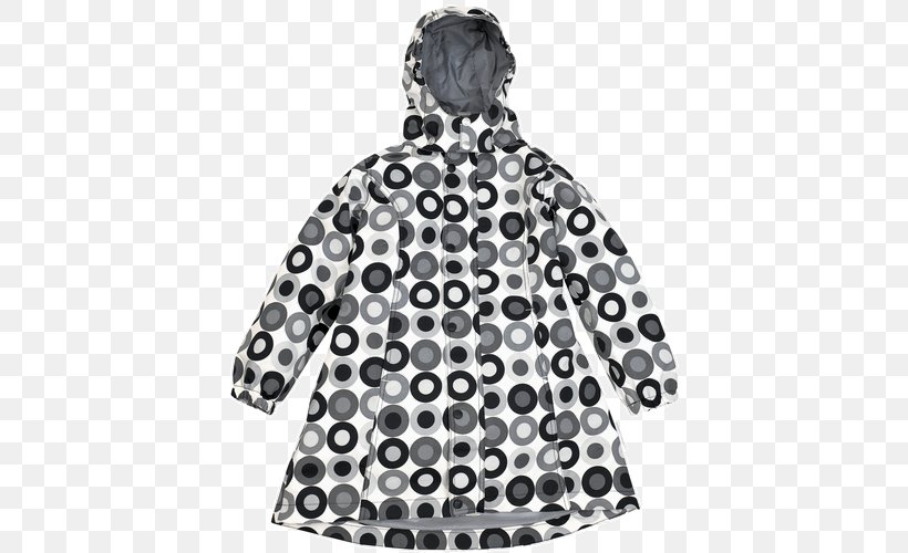 Polka Dot Outerwear Coat Jacket Sleeve, PNG, 500x500px, Polka Dot, Coat, Jacket, Outerwear, Polka Download Free