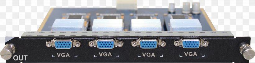 VGA Connector YPbPr Component Video Computer Output Device, PNG, 4650x1152px, Vga Connector, Cable Television, Component Video, Computer, Computer Accessory Download Free