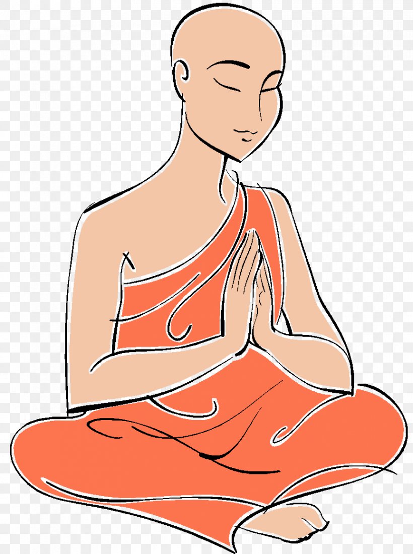 Buddhism Bhikkhu Mahayana Buddhist Meditation Hinayana, PNG, 863x1158px, Watercolor, Cartoon, Flower, Frame, Heart Download Free