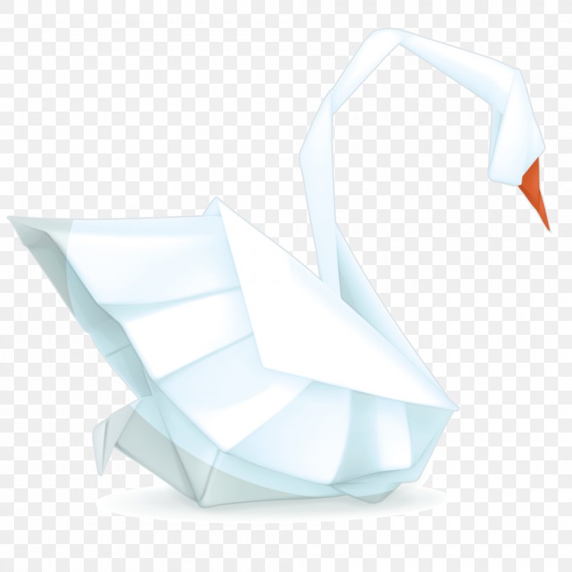 Cygnini Euclidean Vector Download, PNG, 1000x1000px, Cygnini, Art, Art Paper, Origami, Water Bird Download Free