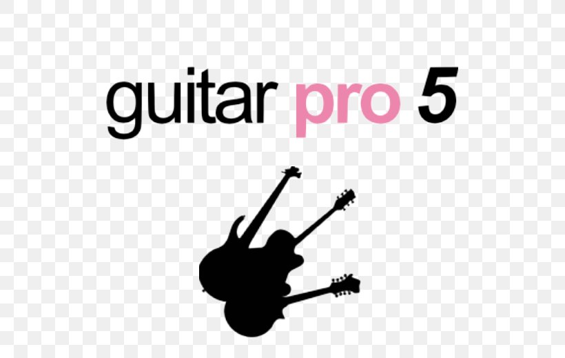 Guitar Pro Logo Tablature Piano, PNG, 519x519px, Guitar Pro, Black And White, Brand, Facebook, Guitar Download Free