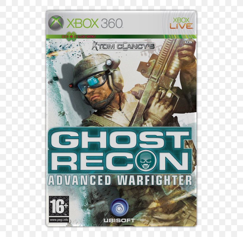 Tom Clancy's Ghost Recon Advanced Warfighter 2 Tom Clancy's Ghost Recon: Future Soldier Xbox 360 PlayStation 2, PNG, 600x800px, Xbox 360, Pc Game, Playstation 2, Red Storm Entertainment, Tactical Shooter Download Free