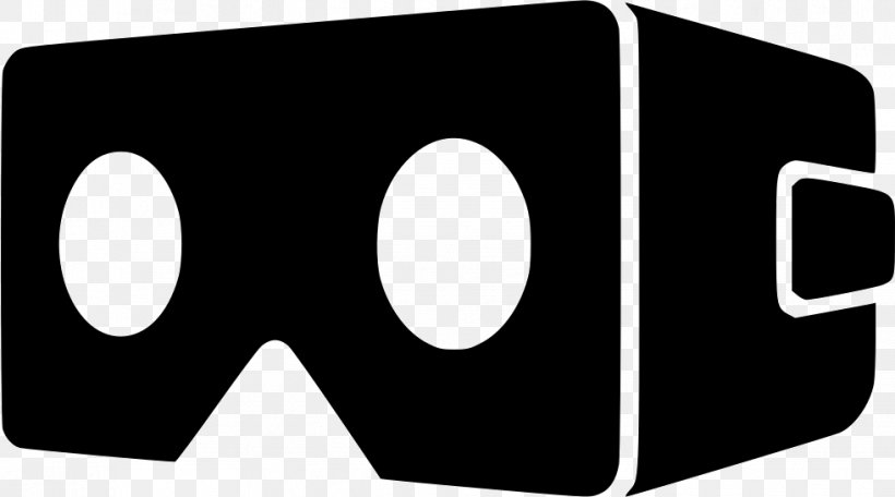 Virtual Reality Headset Google Cardboard, PNG, 981x546px, Virtual Reality Headset, Black, Black And White, Brand, Glasses Download Free