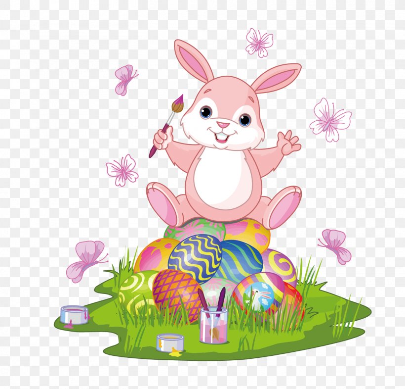 Easter Bunny Rabbit Easter Egg Clip Art, PNG, 1456x1396px, Easter Bunny, Basket, Chocolate Bunny, Easter, Easter Basket Download Free