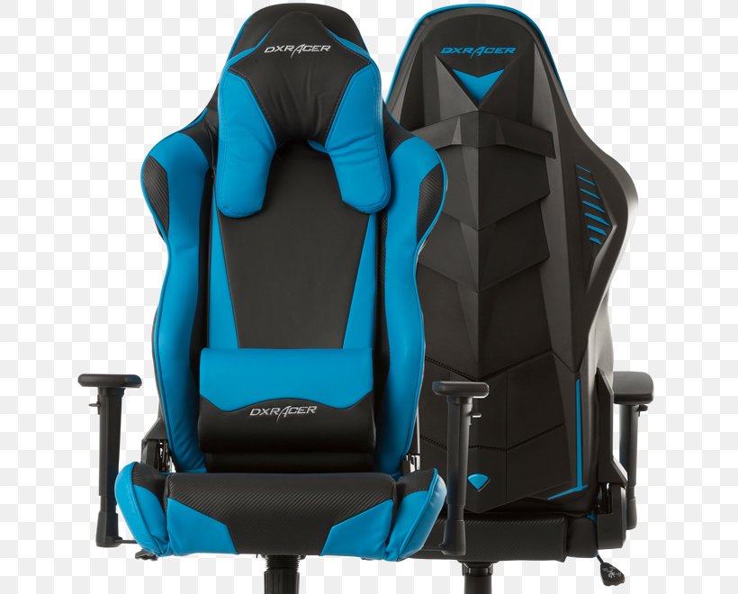 Office & Desk Chairs DXRacer Polyurethane Gaming Chair, PNG, 660x660px, Office Desk Chairs, Aqua, Azure, Black, Blue Download Free