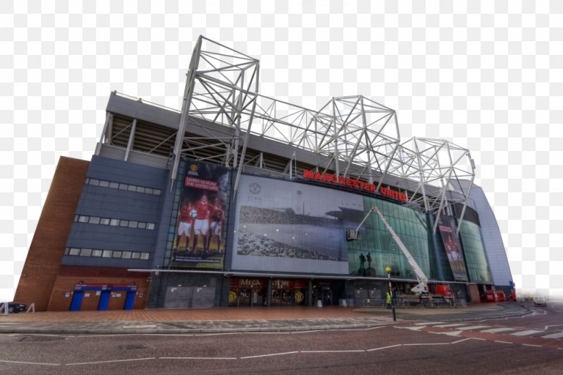 Old Trafford City Of Manchester Stadium Manchester United F.C. Football, PNG, 1024x683px, Old Trafford, Advertising, City Of Manchester Stadium, England, Facade Download Free