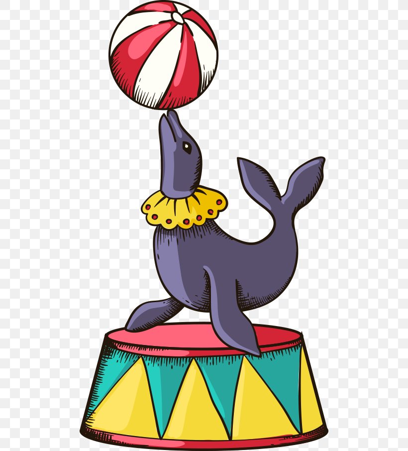 Performance Circus Cartoon Clown, PNG, 500x906px, Performance, Art, Artwork, Cartoon, Circus Download Free