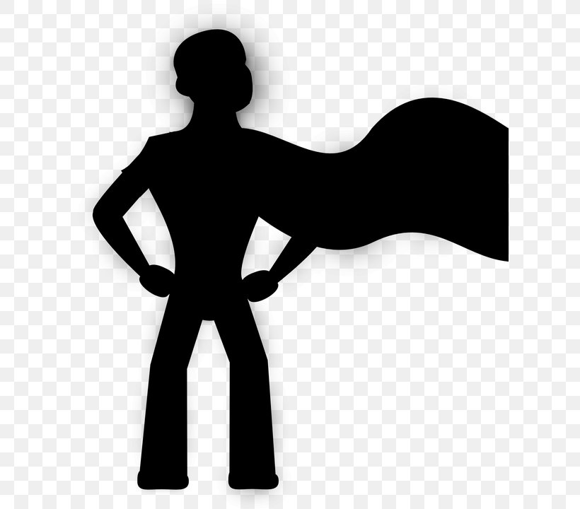 Superhero Clip Art, PNG, 618x720px, Hero, Arm, Black And White, Drawing, Finger Download Free