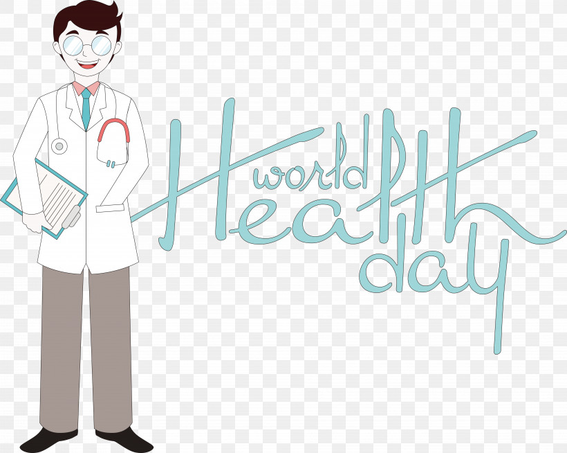 World Health Day, PNG, 7590x6060px, Heart, Cartoon, Health, Logo, Stethoscope Download Free
