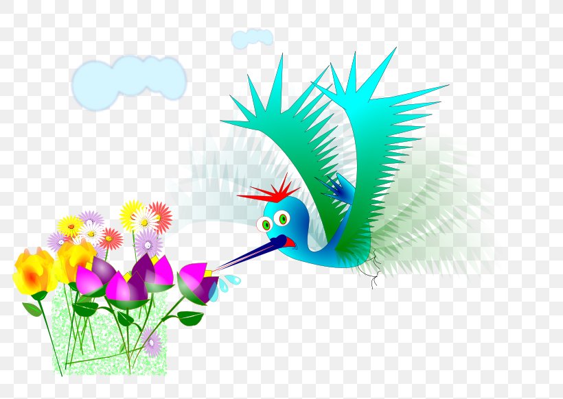 Flower Beija Flor Clip Art, PNG, 800x582px, Flower, Beak, Beija Flor, Bird, Bud Download Free