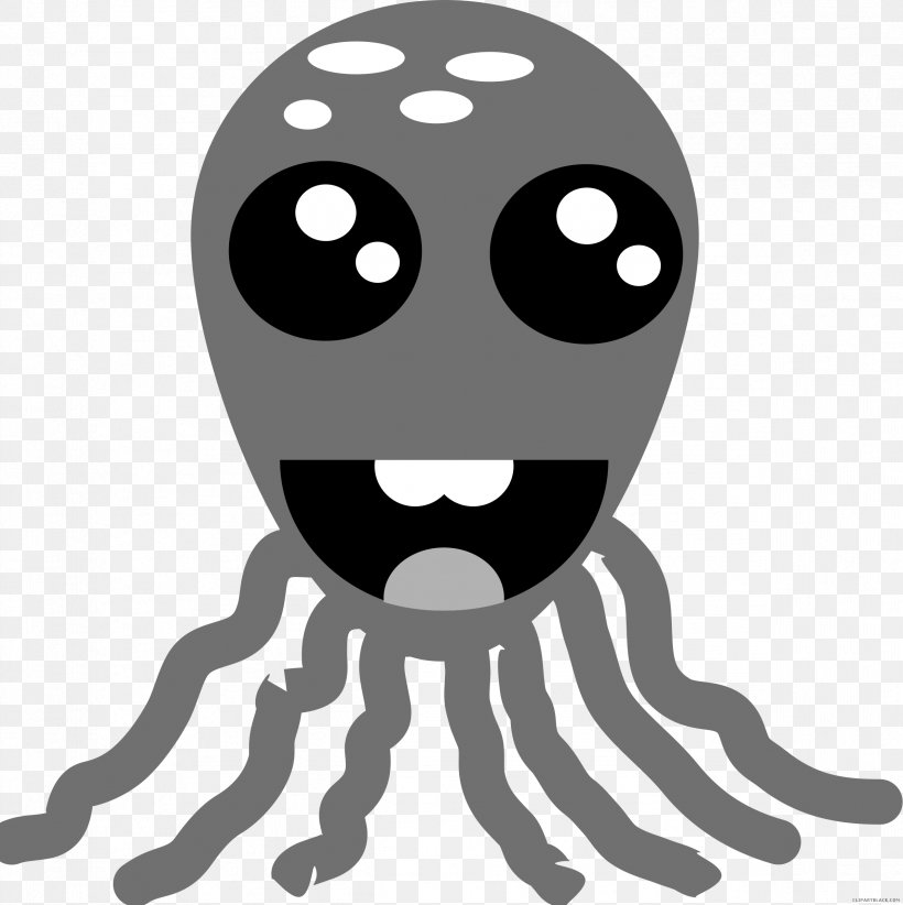 Octopus Image Clip Art Droide, PNG, 2393x2400px, Octopus, Art Museum, Black And White, Cartoon, Droide Download Free