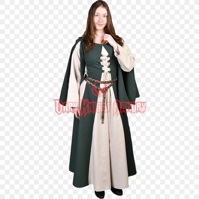 Robe Dress English Medieval Clothing Gown, PNG, 850x850px, Robe, Blouse, Bonnet, Clothing, Costume Download Free