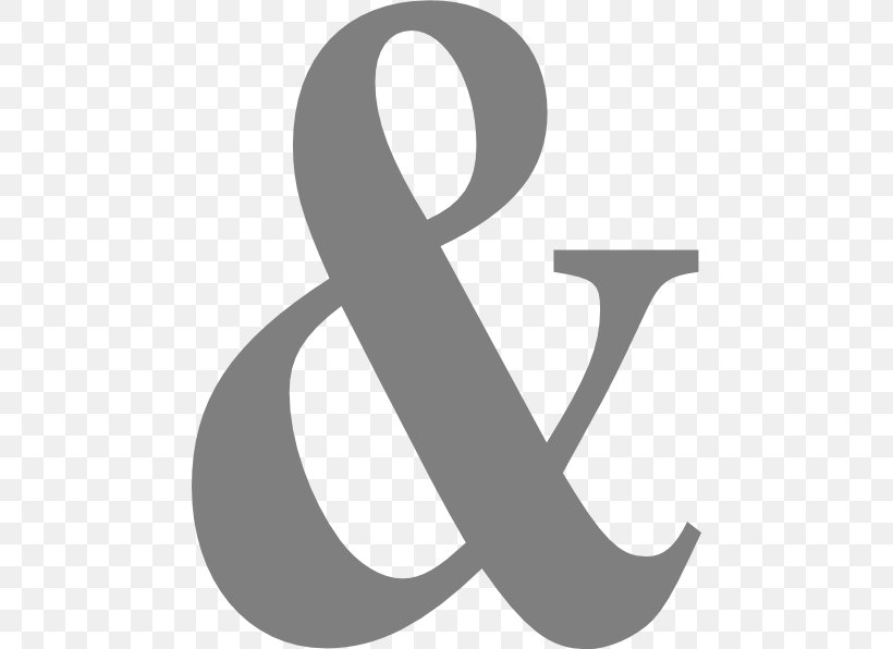 Ampersand Symbol Clip Art, PNG, 468x596px, Ampersand, At Sign, Black And White, Brand, Library Download Free