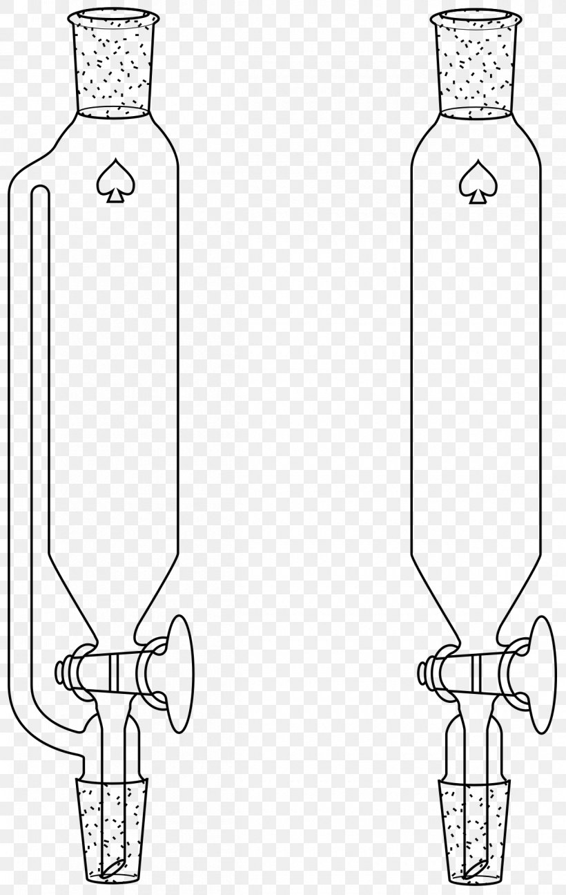 Dropping Funnel Laboratory Glassware Ground Glass Joint Drying Tube Mehrhalskolben, PNG, 1200x1896px, Dropping Funnel, Abbreviation, Area, Bathroom Accessory, Black And White Download Free