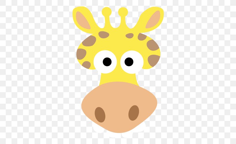 Giraffe Felt Paper Mask Animal, PNG, 500x500px, Giraffe, Animal, Applique, Common Iguanas, Cygnini Download Free