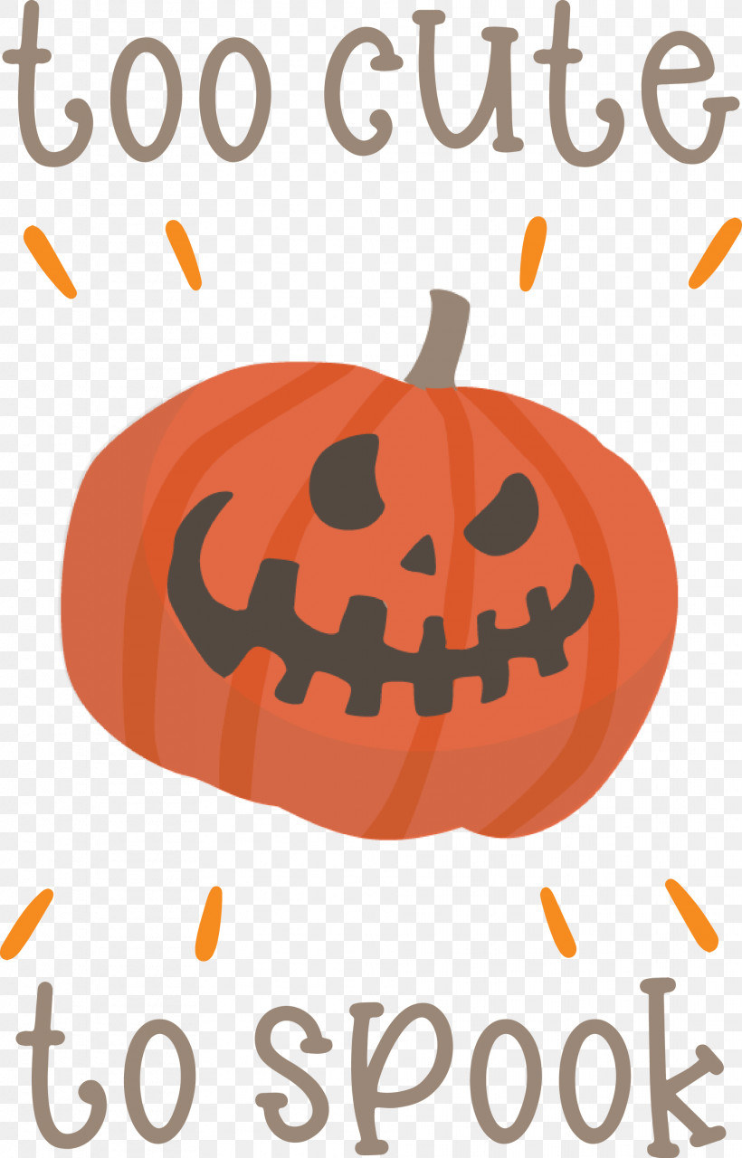 Halloween Too Cute To Spook Spook, PNG, 1921x3000px, Halloween, Fruit, Jackolantern, Lantern, Logo Download Free