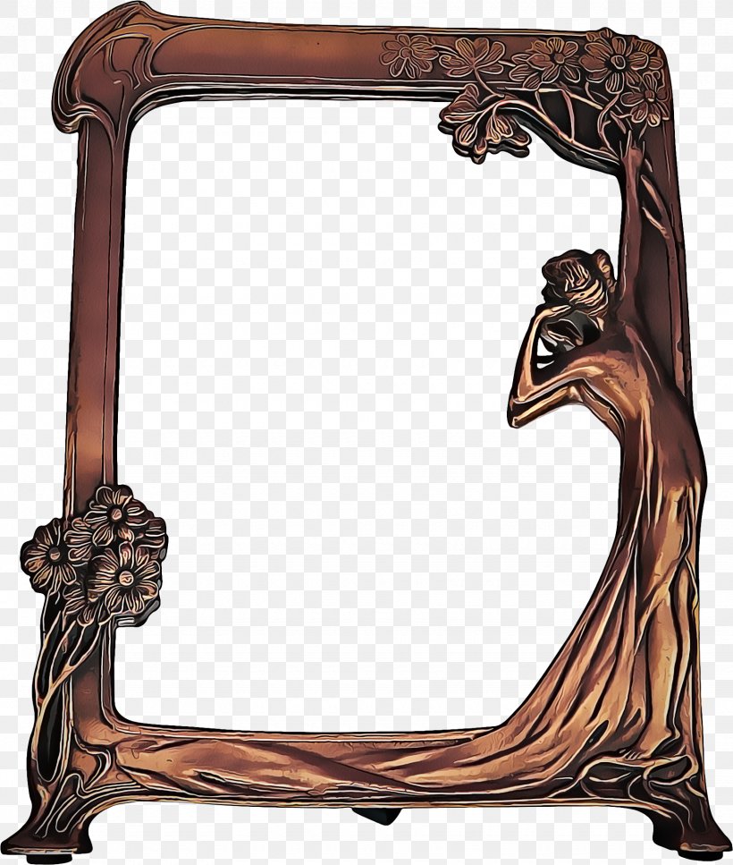 Wood Frame Frame, PNG, 1740x2052px, Picture Frames, Annie Sloan, Carving, Film Frame, Interior Design Download Free