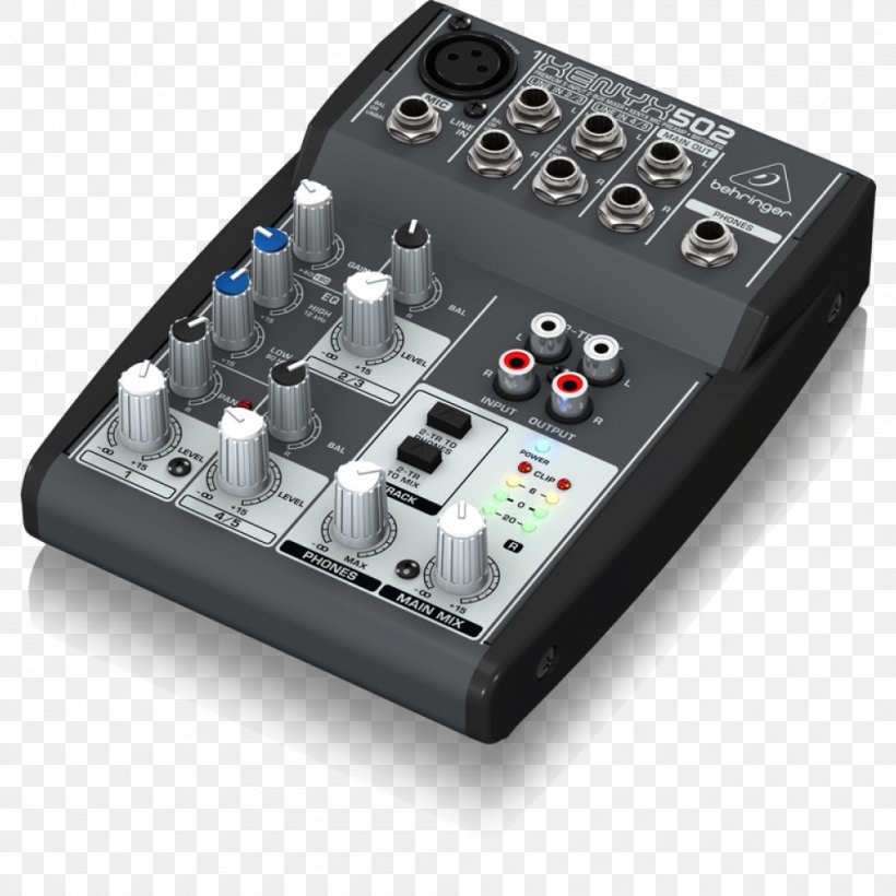 Audio Mixers Behringer Xenyx 802 Behringer Xenyx 502 Behringer Xenyx 302USB, PNG, 1000x1000px, Watercolor, Cartoon, Flower, Frame, Heart Download Free