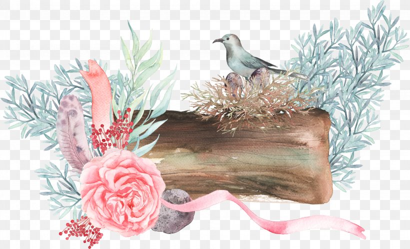 Download Pixel, PNG, 3886x2361px, Bird, Drawing, Floral Design, Flower, Flower Arranging Download Free