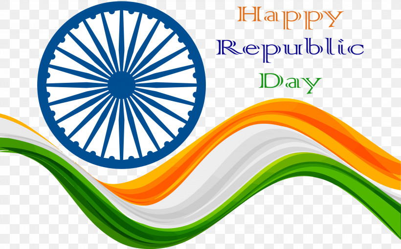 Happy India Republic Day, PNG, 3000x1873px, Happy India Republic Day, Line Download Free